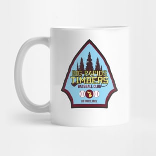 Big Rapids Timbers - Vintage Baseball Mug